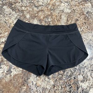 Patagonia Black Ripstop Women's Athletic Running Shorts 10 Hiking Outdoor Active